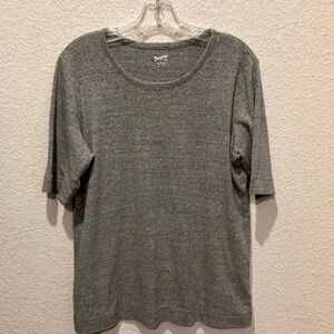 Duluth Heather gray L tee